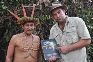 Leigh Hart's new show takes him to such mysterious places as Egypt, Stonehenge and the Andean jungle. Photo / Supplied