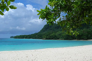 Espiritu Santo's Champagne Beach.