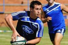 Former Blues first five-eighth Michael Hobbs will start against his former side on Friday. Photo / Getty Images Former Blues first five-eighth Michael Hobbs will start against his former side on Friday. Photo / Getty Images