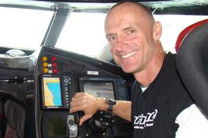Pete Bethune is capable of looking after himself, his wife says, and she has stopped worrying about him. Photo / Supplied