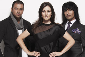 Judges Chris Sisarich, Sara Tetro and Colin Mathura-Jeffree. Photo / Supplied