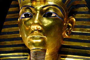 The death mask of Egypt's boy king, Tutankhamun, can be seen at the Egyptian Museum in Cairo. Photo / Wikimedia Commons image by Bjørn Christian Tørrissen