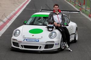 Jono Lester was one of only five drivers from around the world to be selected by Porsche. Photo / Supplied