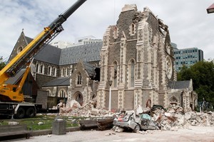 The Christchurch Cathedral. Photo / Mark Mitchell