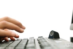The SonarLocID keyboard detects when the user moves away and instantly locks the screen. Photo / Supplied