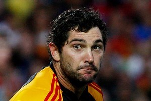 Stephen Donald says the Chiefs' gameplan is gelling. Photo / Christine Cornege