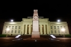 A memorial service for the victims of the Christchurch earthquake will be held the Cenotaph at Auckland Domain tomorrow evening. Photo / Kenny Rodger A memorial service for the victims of the Christchurch earthquake will be held the Cenotaph at Auckland Domain tomorrow evening. Photo / Kenny Rodger