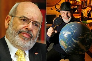 Sir Peter Gluckman, left, and Ken Ring. Photos / Brett Phibbs, Glenn Jeffrey