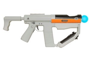 Sony's Sharp Shooter accessory aims to put players right in the game with 3D titles like Killzone 3. Photo / Supplied