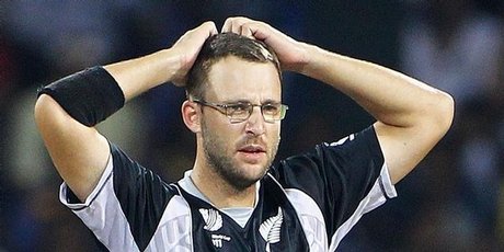 Daniel Vettori looks on during the semifinal . Photo / Getty Images Daniel Vettori looks on during the semifinal . Photo / Getty Images