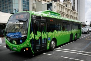 Auckland Transport intends banishing many buses - including those on the inner-city Link service. File photo / Greg Bowker