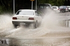 Flooding in the streets of Wellington is not new, as this picture from 2007 shows. Photo / NZ Herald