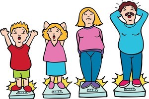 One in three British children are either overweight or obese and researchers say that could have major implications for future healthcare costs associated with osteoporosis. Image / Thinkstock