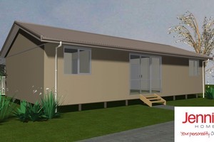 Jennian Homes' temporary houses have no bricks, no tiles and no concrete floorpads, unlike so many of the Christchurch houses damaged in the quakes. Photo / Supplied
