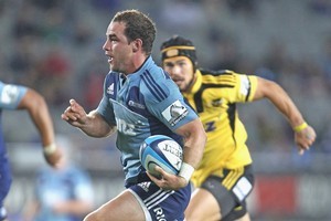 The Blues showed they could change up their game against the Highlanders and will fancy other avenues at the Cake Tin. Photo / Getty Images