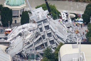 Reinsurers probably hadn't banked on the extent of the damage from the Christchurch earthquake. Photo / NZ Herald