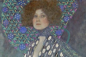 Portrait of Emilie Floge by Gustav Klimt. Photo / Supplied