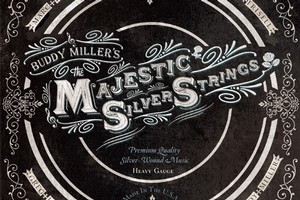 Album cover for Buddy Miller's Majestic Silver Strings. Photo / Supplied