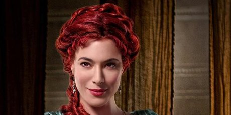 Actress Jaime Murray gets up close and personal with many in 'Spartacus: Gods of the Arena'. Photo / Supplied Actress Jaime Murray gets up close and personal with many in 'Spartacus: Gods of the Arena'. Photo / Supplied