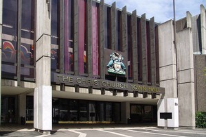 The Christchurch Town Hall won't be open until at least end of 2012. Photo / Supplied