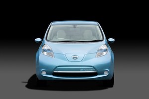 Nissan's all-electric Leaf. Photo / Supplied