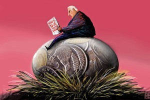 Global financial problems have altered many people's behaviour towards saving more and borrowing less. Illustration / Rod Emmerson
