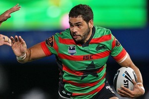 Greg Inglis comes up against his old team on Sunday night. Photo / Getty Images