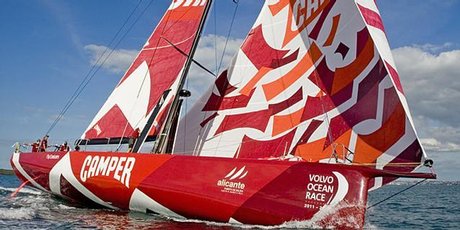 Team New Zealand's new boat Camper. Photo / Getty Images Team New Zealand's new boat Camper. Photo / Getty Images