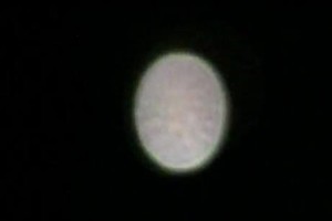 A still from the footage of an alleged UFO, which was reportedly taken about 9.30pm on June 2. Photo / supplied
