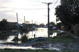 Birch Street in Bexley is one area of Christchurch that has been badly affected by the ongoing earthquakes that have hit the city. Photo / NZPA