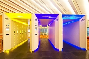 The checkpoint of the future will use new technology to minimise time spent of security checks. Photo / Supplied