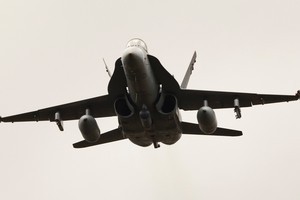 The RAAF's Hornets will be replaced. Photo / Mark Mitchell