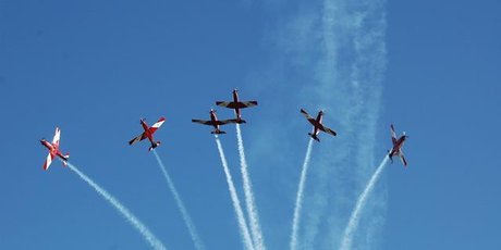 Parts of the Wide Bay Australia International Airshow will emulate the popular 1920s entertainment of barnstorming, where stunt pilots performed gravity-defying tricks. Photo / Supplied
