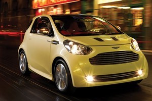 Aston Martin's Cygnet is based on Toyota's iQ micro - it's likely to retail in New Zealand at around $100,000. Photo / Supplied