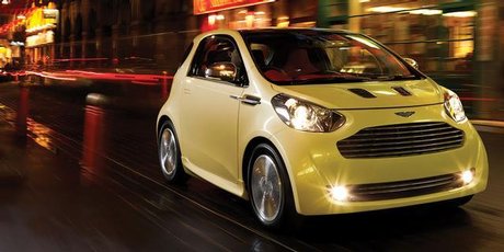 Aston Martin's Cygnet is based on Toyota's iQ micro - it's likely to retail in New Zealand at around $100,000. Photo / Supplied Aston Martin's Cygnet is based on Toyota's iQ micro - it's likely to retail in New Zealand at around $100,000. Photo / Supplied