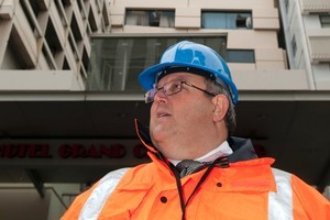 Earthquake recovery minister Gerry Brownlee says the Earthquake Commission has paid out an average of $3 million a day since the September quake. Photo / NZPA/David Alexander
