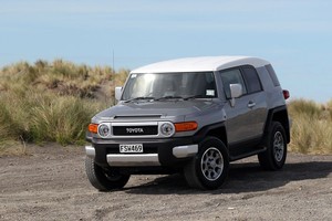 Toyota's awesomely Tonka-like FJ Cruiser. Photo / Stuart Monroe