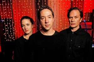 The Adults, featuring Julia Deans, Jon Toogood and Shayne Carter. Photo / Richard Robinson