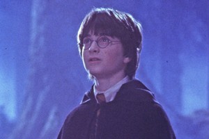 Daniel Radcliffe in the first instalment, Harry Potter and the Philosopher's Stone. Photo / Supplied