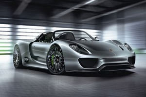 Porsche's stunning 918 Spyder. Photo / Supplied