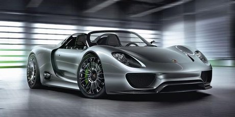 Porsche's stunning 918 Spyder. Photo / Supplied Porsche's stunning 918 Spyder. Photo / Supplied