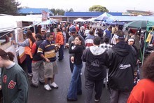 About 5000 people visit the Otara Market each Saturday. Photo / NZ Herald