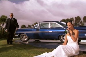 WEDDING DAY JITTERS: In the absence of a groom, Roimata Ngatai (Shavaughn Ruakere) turns to the bottle.