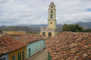 Trinidad's tiled rooftops. Photo / Jill Worrall