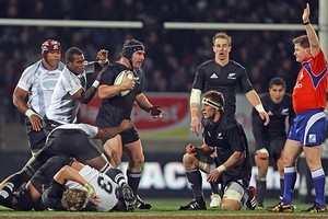 The ABs beat Fiji on Friday but must improve. Photo / Getty Images
