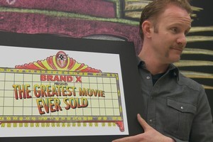 Morgan Spurlock in The Greatest Movie Ever Sold . Photo / Supplied