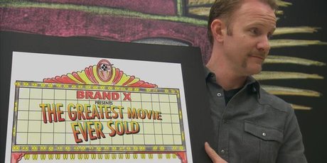 Morgan Spurlock in <i>The Greatest Movie Ever Sold</i>. Photo / Supplied Morgan Spurlock in <i>The Greatest Movie Ever Sold</i>. Photo / Supplied