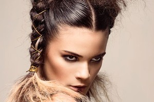 Jock Robson's winning hairstyle was an interpretation of the Glamazon trend. Photo / Supplied