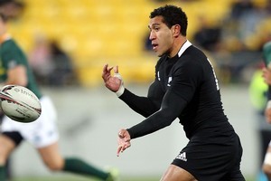 Mils Muliaina is not, as yet, demonstrating the verve or danger that hallmarked his game last season. Photo / Getty Images