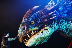 Dragons may be mythical creatures but they sure seem real when they are right in front of you. Photo / Supplied